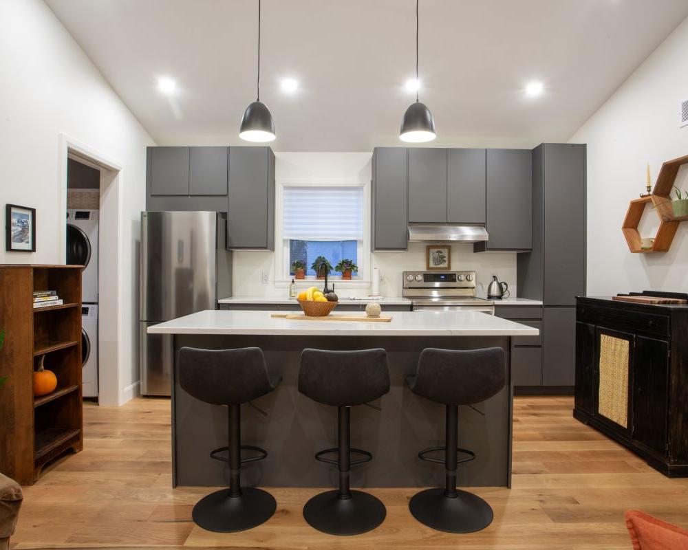 Secondary suite custom kitchen