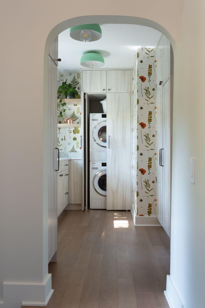 modern laundry room renovation