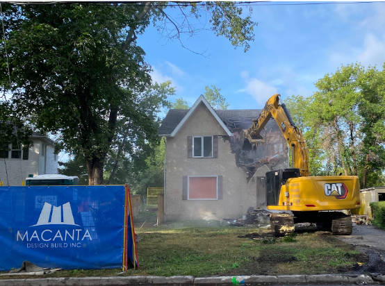Home renovation demolition 